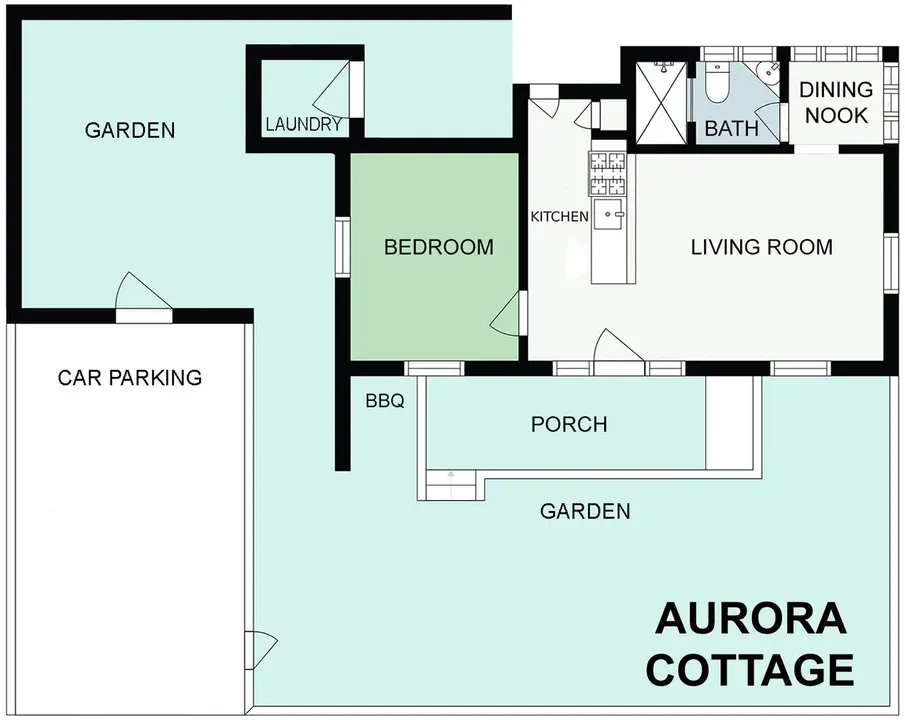 Aurora Corrage floor plan