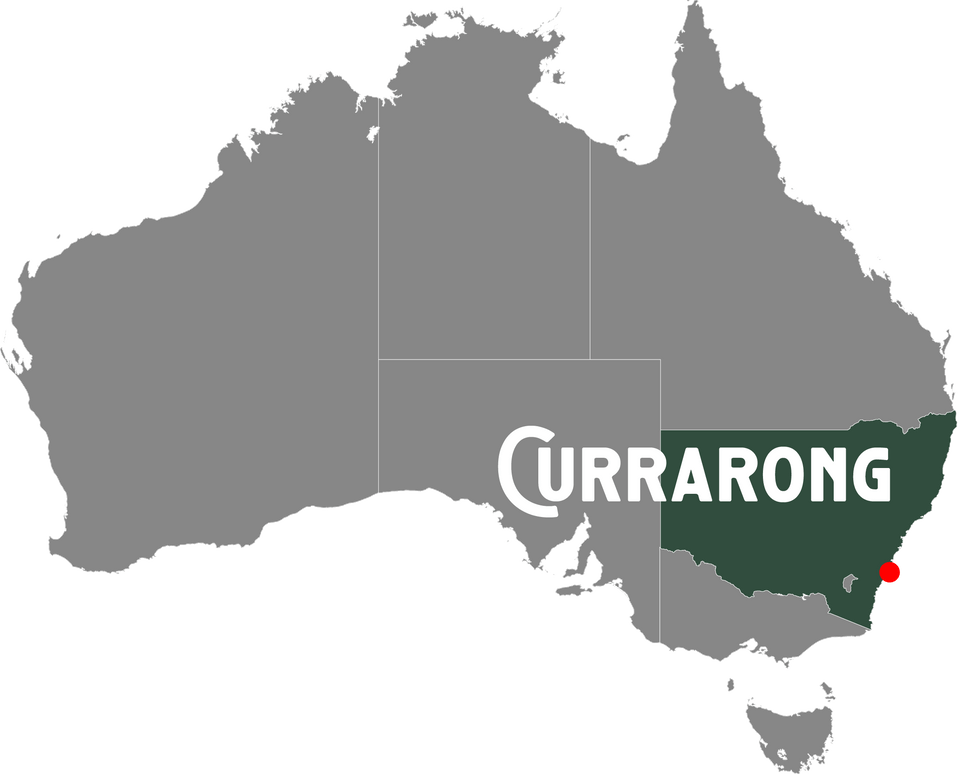 Where is Currarong on a map of Australia